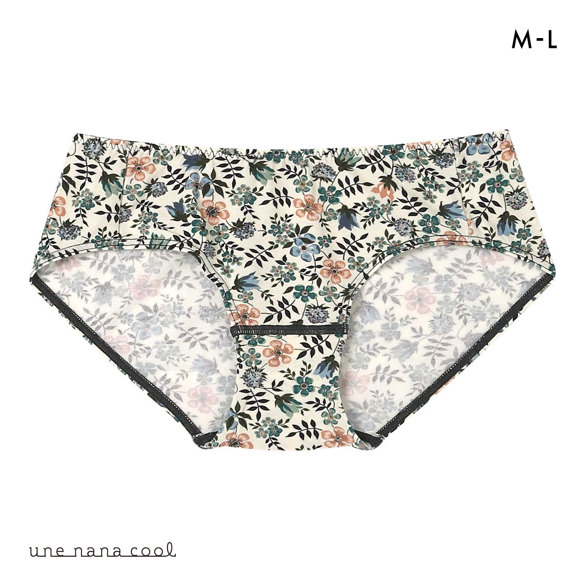ウンナナクール une nana cool MADE WITH LIBERTY. FABRIC ショーツ 単品(GR-グリーン-M)