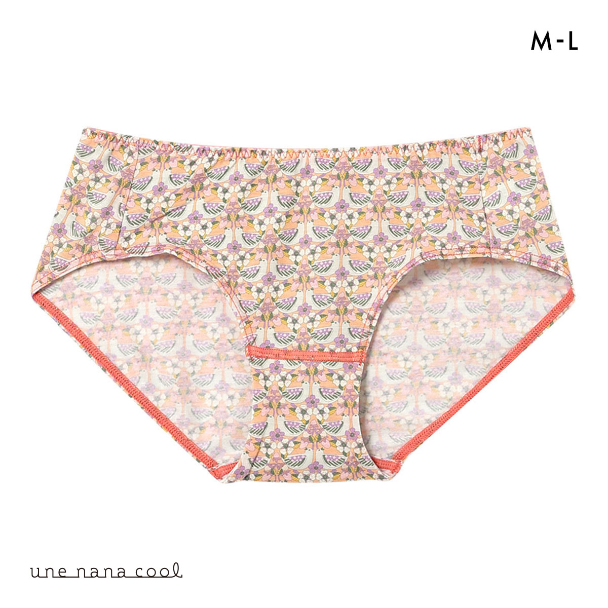 ウンナナクール une nana cool MADE WITH LIBERTY. FABRIC ショーツ 単品(BE-ベージュ-M)