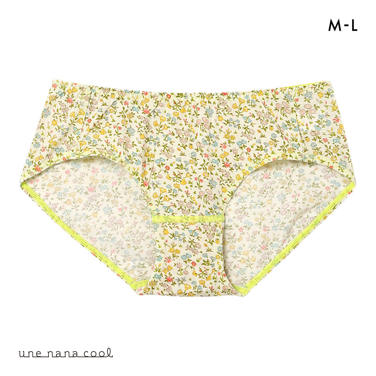 ウンナナクール une nana cool MADE WITH LIBERTY. FABRIC ショーツ 単品(IV-アイボリー-M)