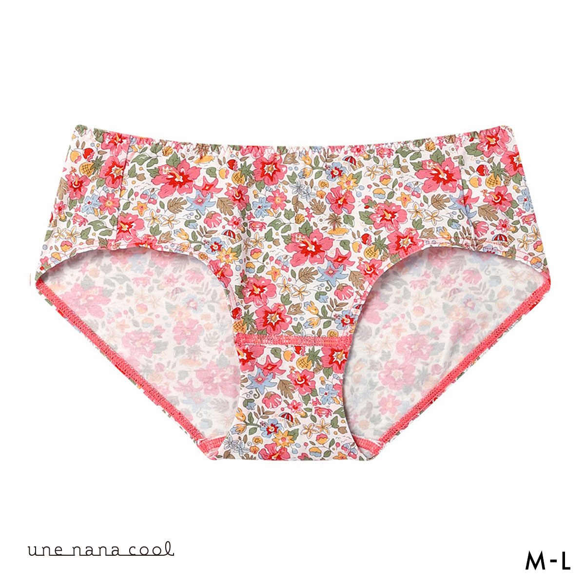 ウンナナクール une nana cool MADE WITH LIBERTY. FABRIC ショーツ(EN-エンジ-M)