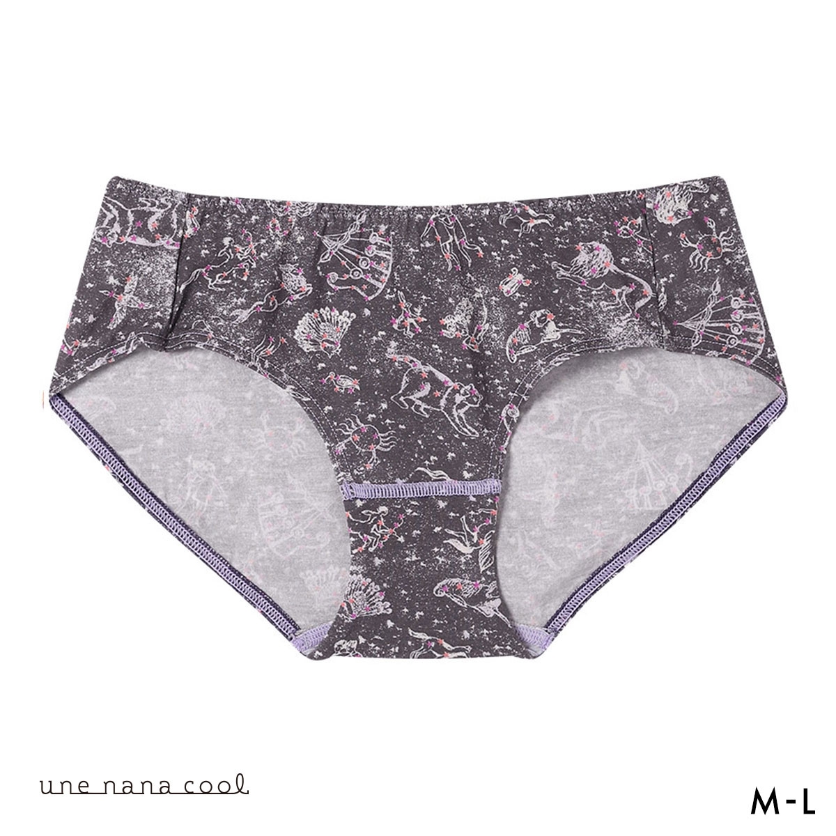 ウンナナクール une nana cool MADE WITH LIBERTY. FABRIC ショーツ(PU-パープル-M)