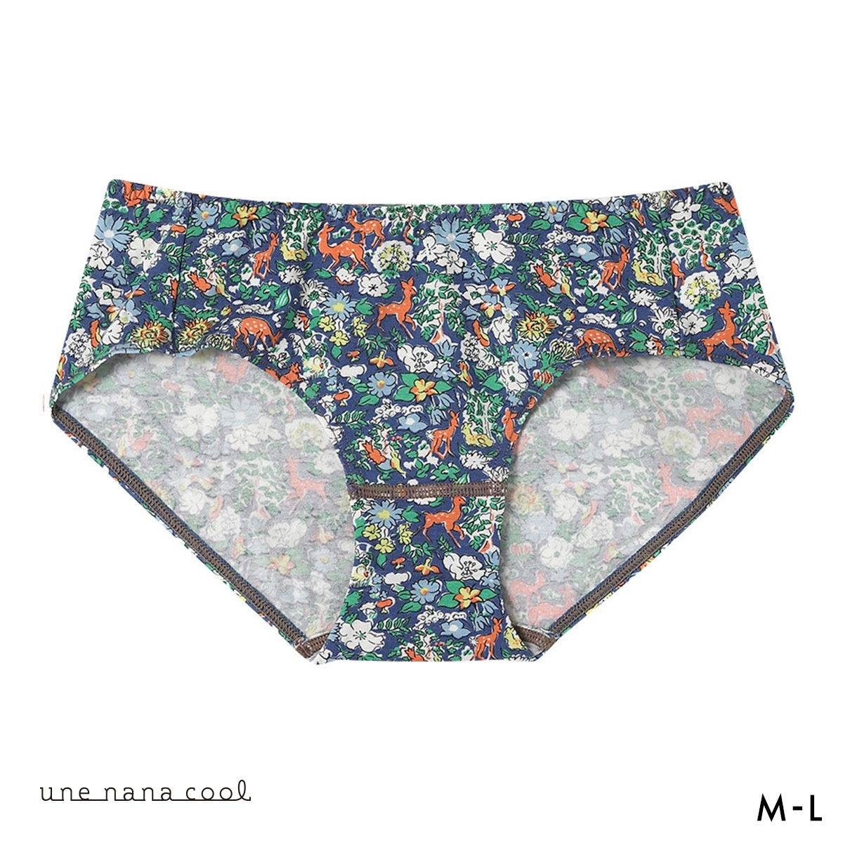 ウンナナクール une nana cool MADE WITH LIBERTY. FABRIC ショーツ(VI-バイオレット-M)
