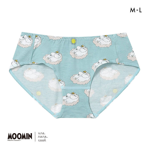 ウンナナクール MOOMIN × une nana cool ショーツ スタンダード ムーミン 単品