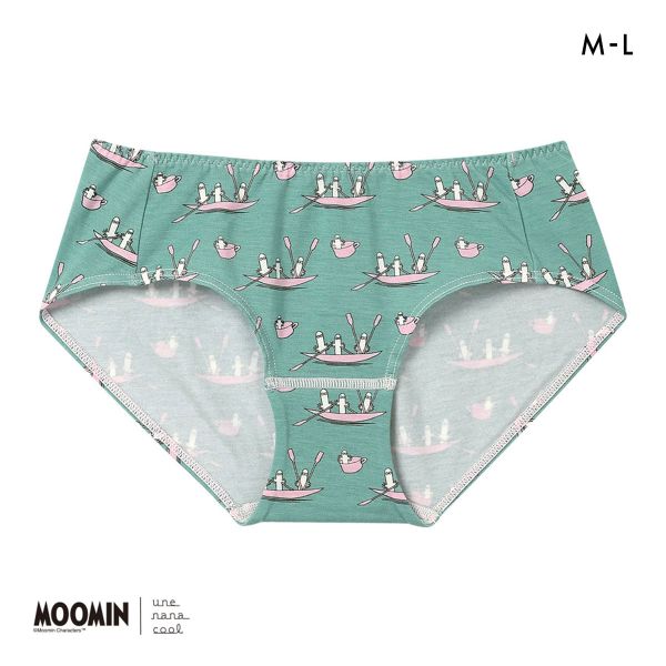 ウンナナクール MOOMIN × une nana cool ショーツ スタンダード ムーミン