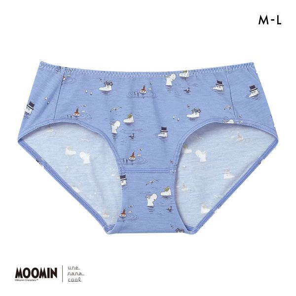 ウンナナクール MOOMIN × une nana cool ショーツ スタンダード ムーミン