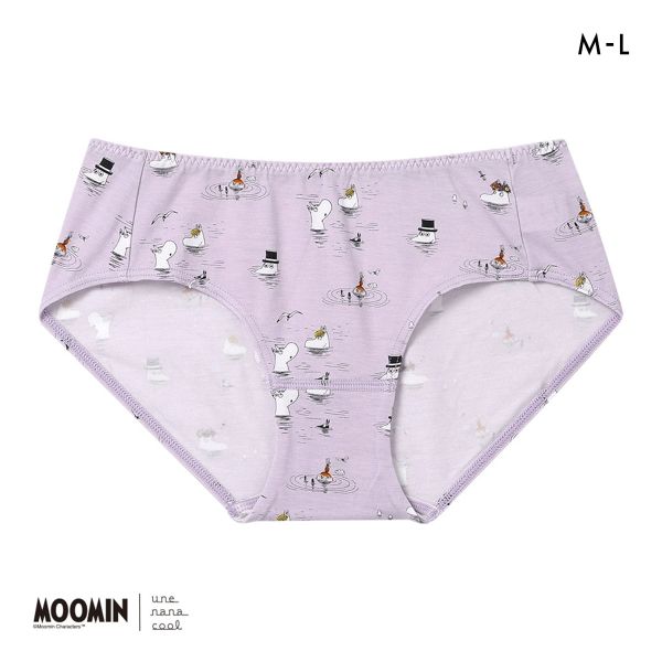 ウンナナクール MOOMIN × une nana cool ショーツ スタンダード ムーミン