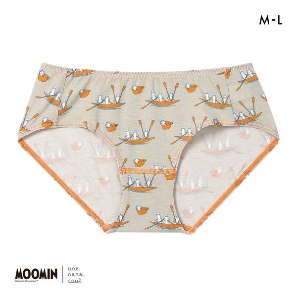 【メール便(4)】 ウンナナクール MOOMIN × une nana cool ショーツ スタンダード ムーミン 【メール便(4)】 ウンナナクール MOOMIN × une nana cool ショーツ スタンダード ムーミン