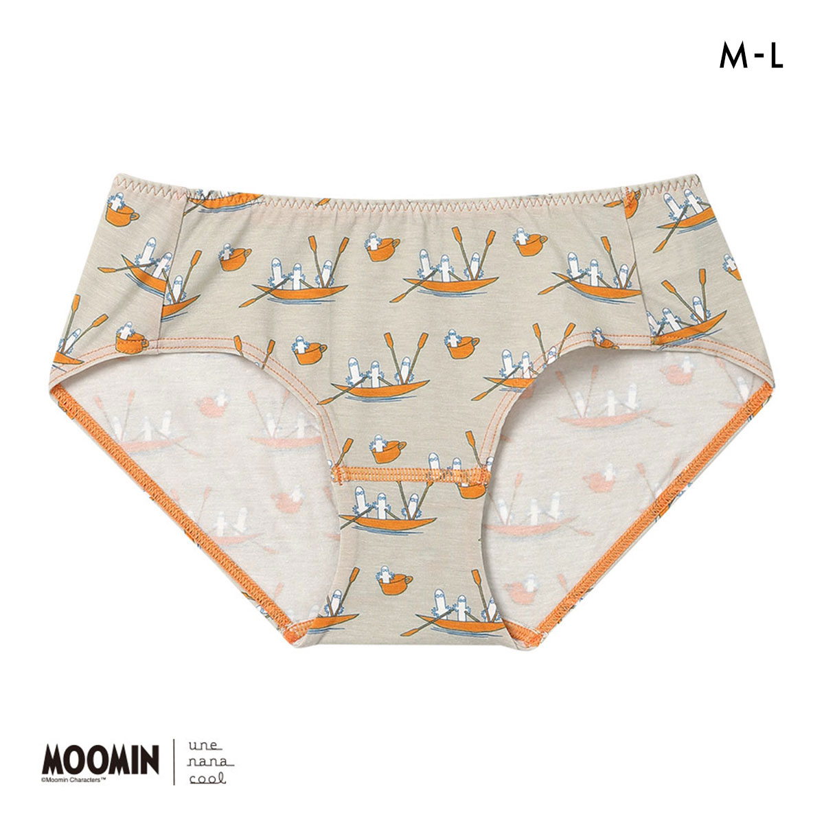 ウンナナクール MOOMIN × une nana cool ショーツ スタンダード ムーミン