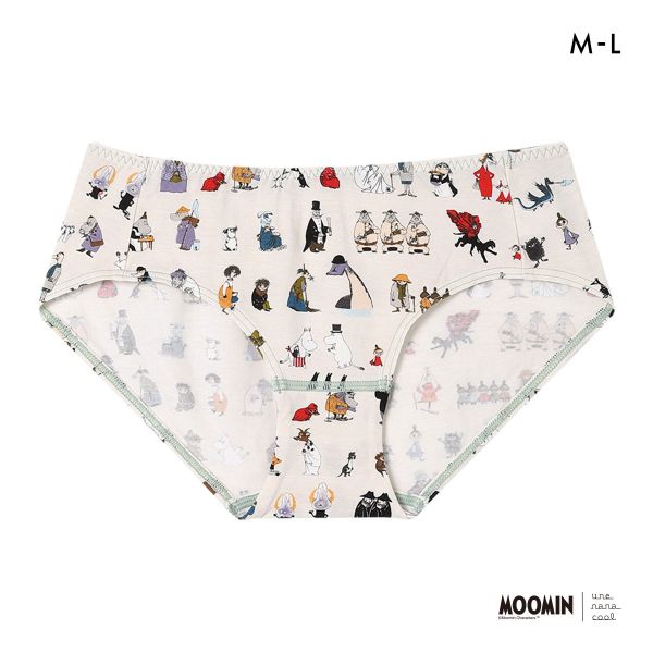 ウンナナクール MOOMIN × une nana cool ショーツ スタンダード ムーミン