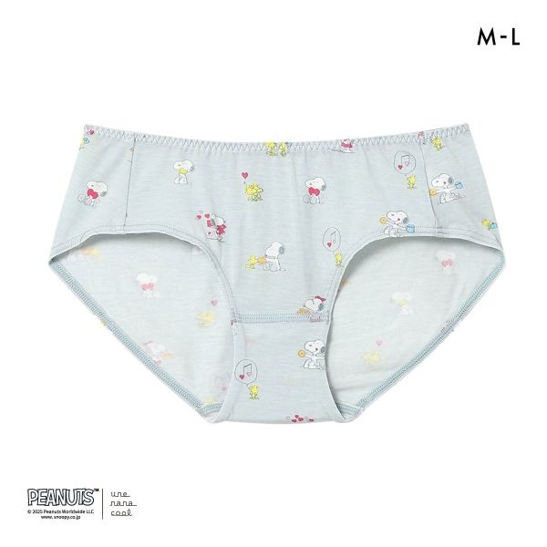 【メール便(5)】 ウンナナクール PEANUTS × une nana cool ショーツ スタンダード スヌーピー 【メール便(5)】 ウンナナクール PEANUTS × une nana cool ショーツ スタンダード スヌーピー