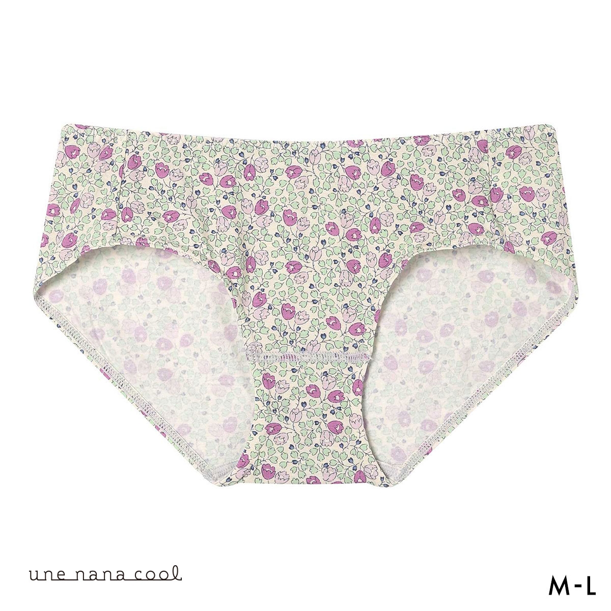 ウンナナクール une nana cool MADE WITH LIBERTY. FABRIC ショーツ 単品(LGY-薄グレー-M)