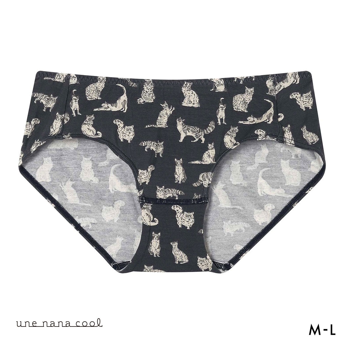 ウンナナクール une nana cool MADE WITH LIBERTY. FABRIC ショーツ 単品(NV-ネイビー-M)