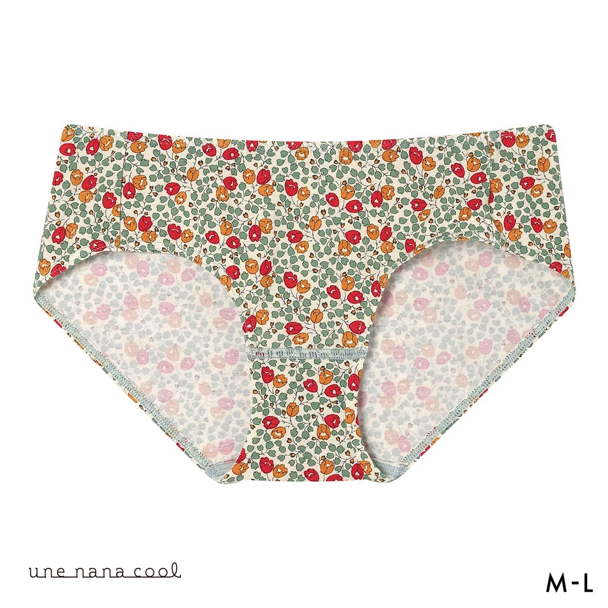 ウンナナクール une nana cool MADE WITH LIBERTY. FABRIC ショーツ 単品(OV-オリーブ-M)