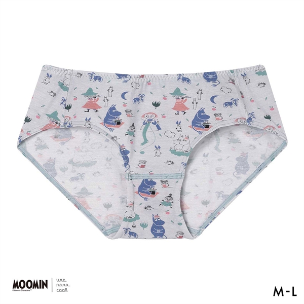 ウンナナクール MOOMIN × une nana cool ショーツ スタンダード ムーミン