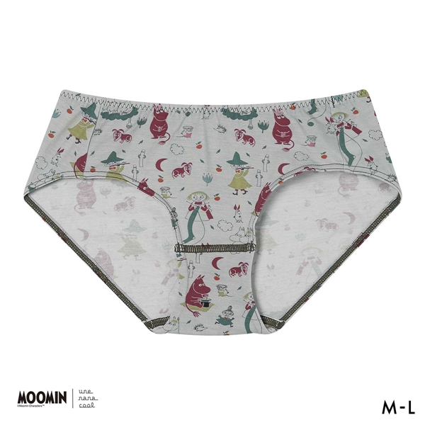 ウンナナクール MOOMIN × une nana cool ショーツ スタンダード ムーミン