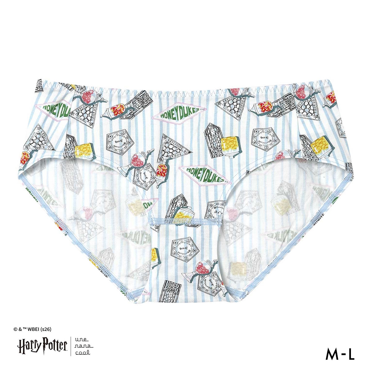 ハリー・ポッター × ウンナナクール Harry Potter ショーツ スタンダード une nana cool(SX-サックス-M)