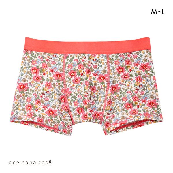 【メール便(6)】 ウンナナクール une nana cool MADE WITH LIBERTY. FABRIC メンズパンツ トランクス 前閉じ 【メール便(6)】 ウンナナクール une nana cool MADE WITH LIBERTY. FABRIC メンズパンツ トランクス 前閉じ
