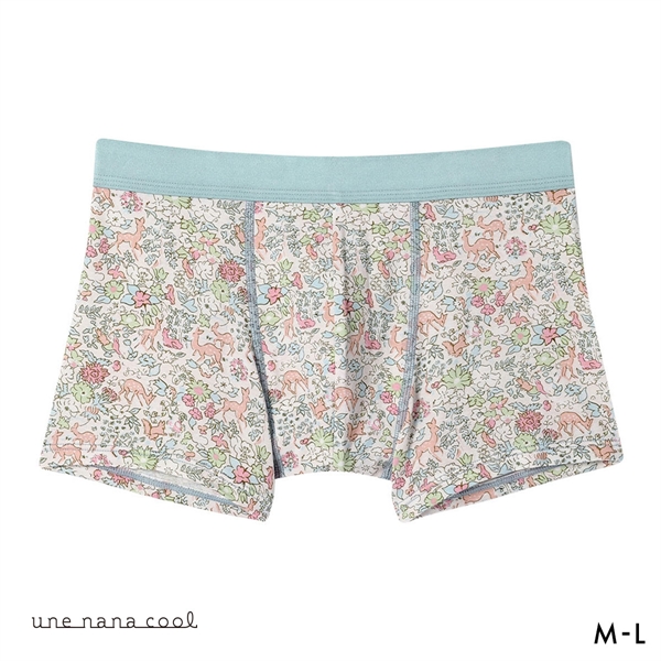 ウンナナクール MADE WITH LIBERTY. FABRIC メンズパンツ トランクス 前閉じ une nana cool