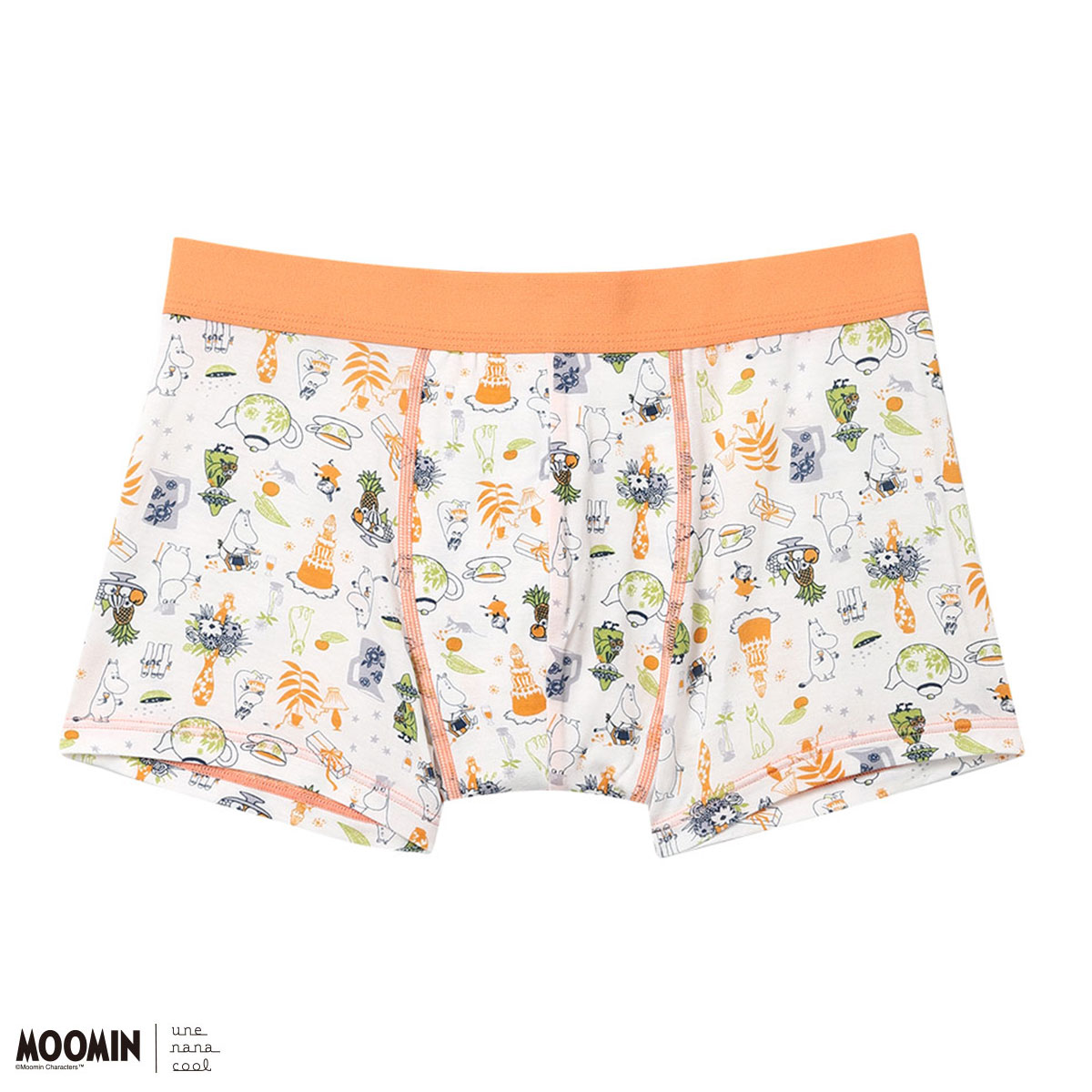 ウンナナクール MOOMIN × une nana cool メンズボクサーパンツ