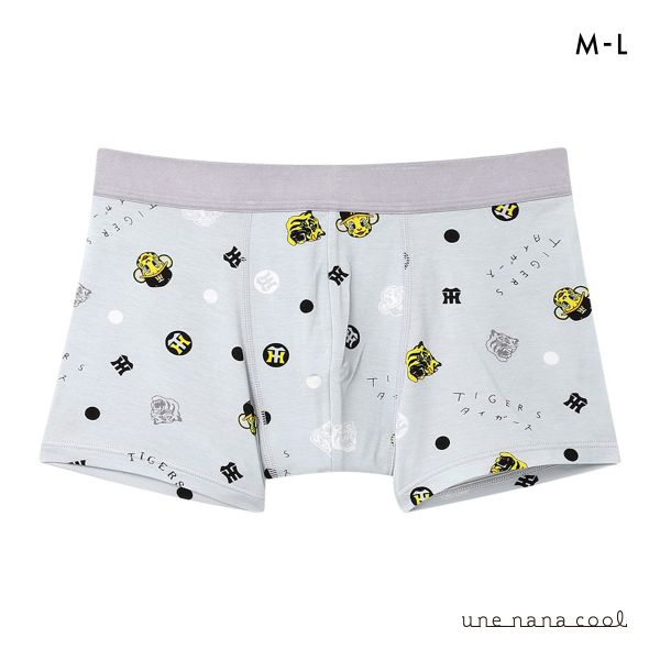 ウンナナクール MADE WITH　阪神タイガース メンズボクサーパンツ 前閉じ une nana cool