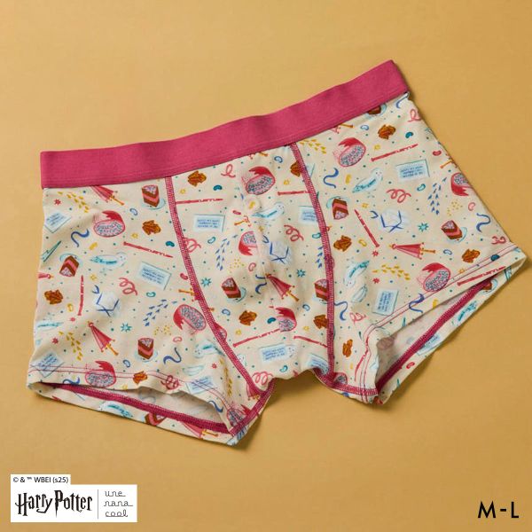 ハリー・ポッター × ウンナナクール Harry Potter メンズボクサーパンツ une nana cool