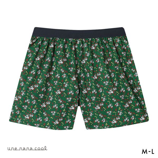 ウンナナクール MADE WITH LIBERTY. FABRIC メンズパンツ トランクス 前閉じ une nana cool