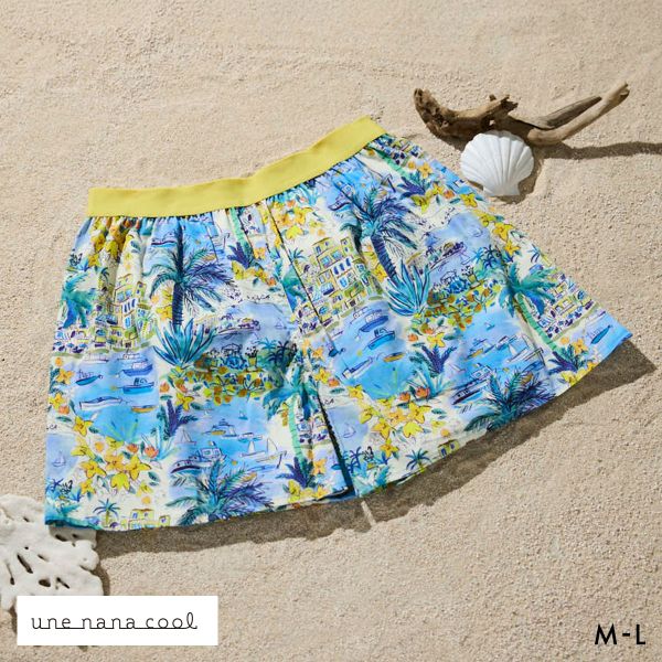 ウンナナクール MADE WITH LIBERTY. FABRIC メンズパンツ トランクス 前閉じ une nana cool