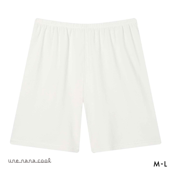 ウンナナクール 綿混 ペチコートパンツ キュロットペチコート 単品 une nana cool