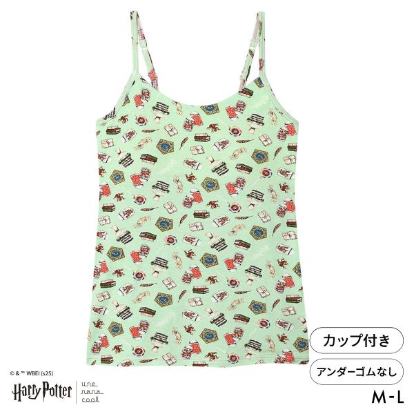 ハリー・ポッター &#215; ウンナナクール Harry Potter カップ付きインナー キャミソール une nana cool