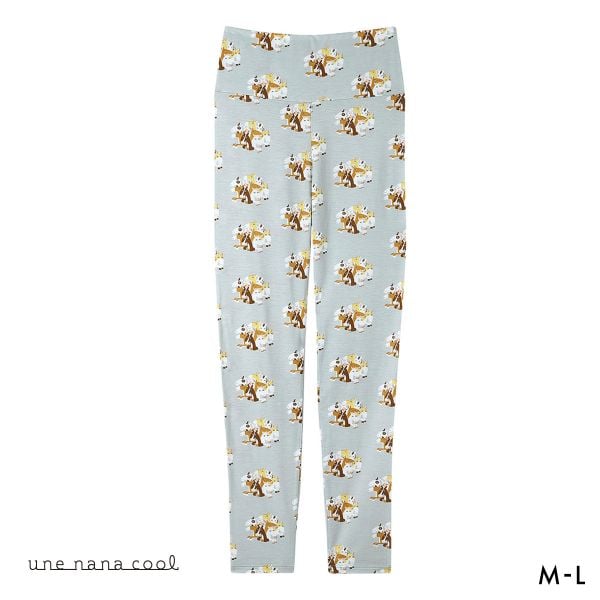 ウンナナクール 2026年お年賀「まるっとうまくいく」 ハラマキ付きレギンス ボトムス 足首丈 une nana cool