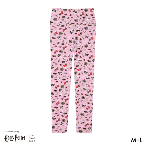 ハリー・ポッター × ウンナナクール Harry Potter ハラマキ付きレギンス ボトムス 足首丈 une nana cool