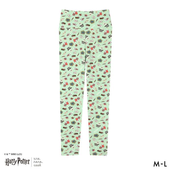 ハリー・ポッター × ウンナナクール Harry Potter ハラマキ付きレギンス ボトムス 足首丈 une nana cool