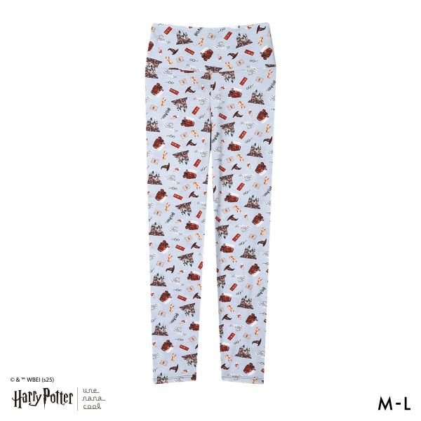 ハリー・ポッター × ウンナナクール Harry Potter ハラマキ付きレギンス ボトムス 足首丈 une nana cool