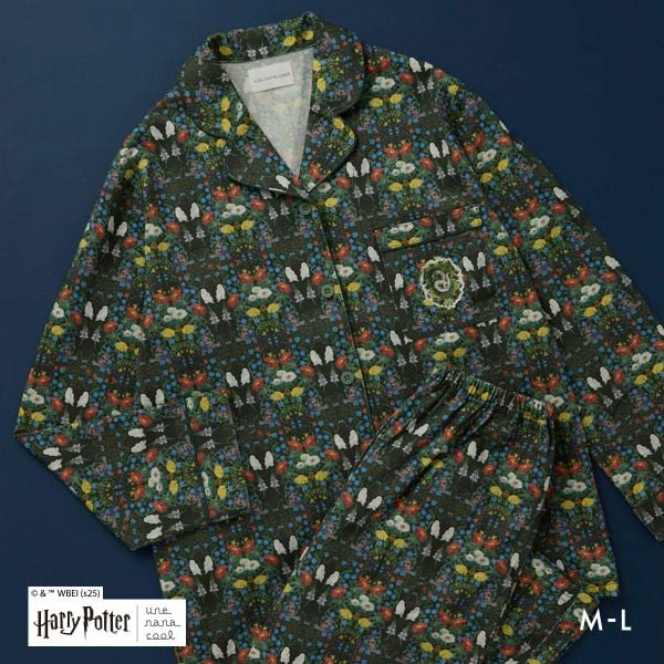 ウンナナクール Harry Potter × une nana cool 綿100％ パジャマ ルームウェア 上下セット ハリー・ポッター
