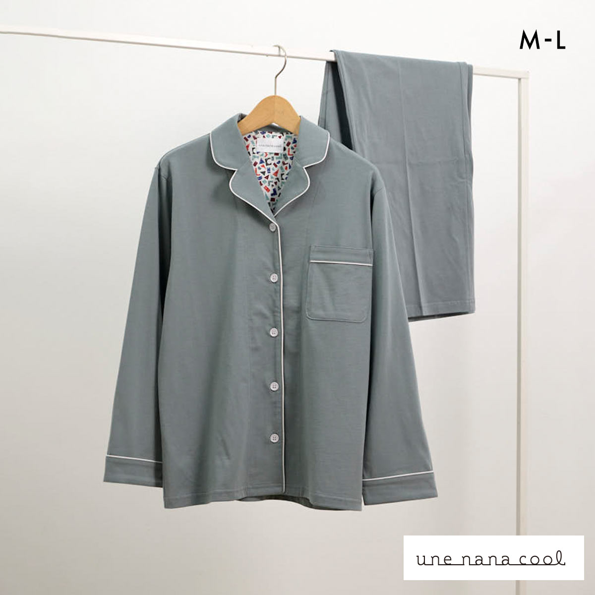 ウンナナクール パジャマ ルームウェア セット販売 美品 Amazon | [ウンナナクール] 【綿100％】肌ざわりなめらか