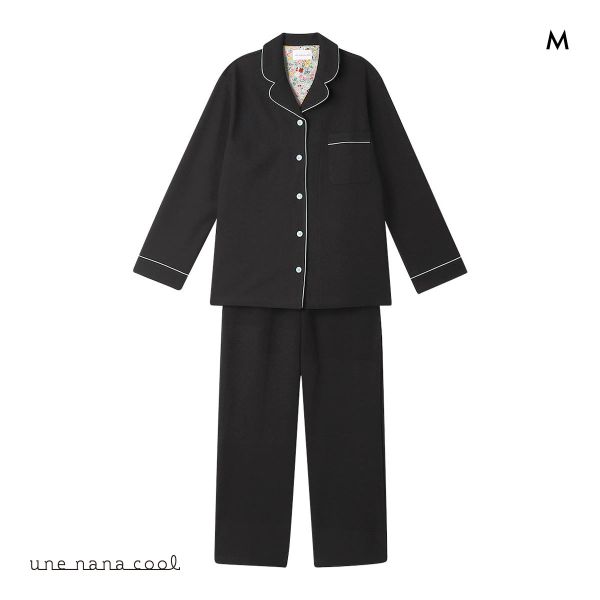 20%OFF ウンナナクール 綿混 ラッセルストレッチパジャマ MADE WITH LIBERTY FABRIC ルームウェア 上下セット 長袖 レディース une nana cool 20%OFF ウンナナクール 綿混 ラッセルストレッチパジャマ MADE WITH LIBERTY FABRIC ルームウェア 上下セット 長袖 レディース une nana cool