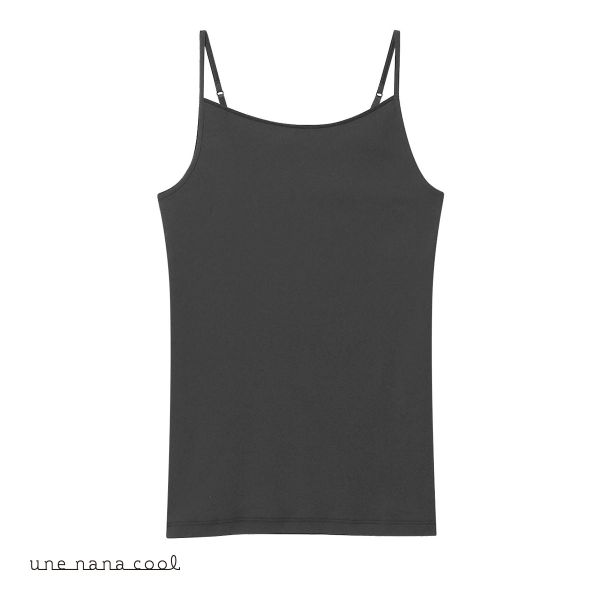 ウンナナクール une nana cool 綿混 夏向けニット キャミソール インナー