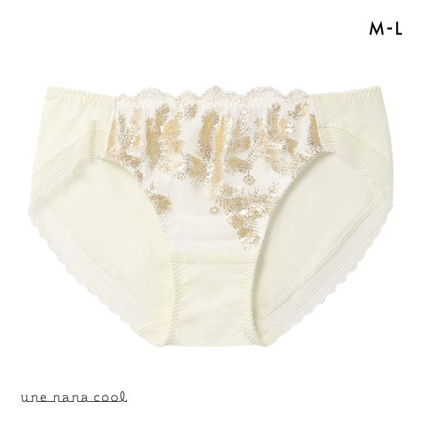 ウンナナクール 箔プリントレースがキラキラ ショーツ une nana cool