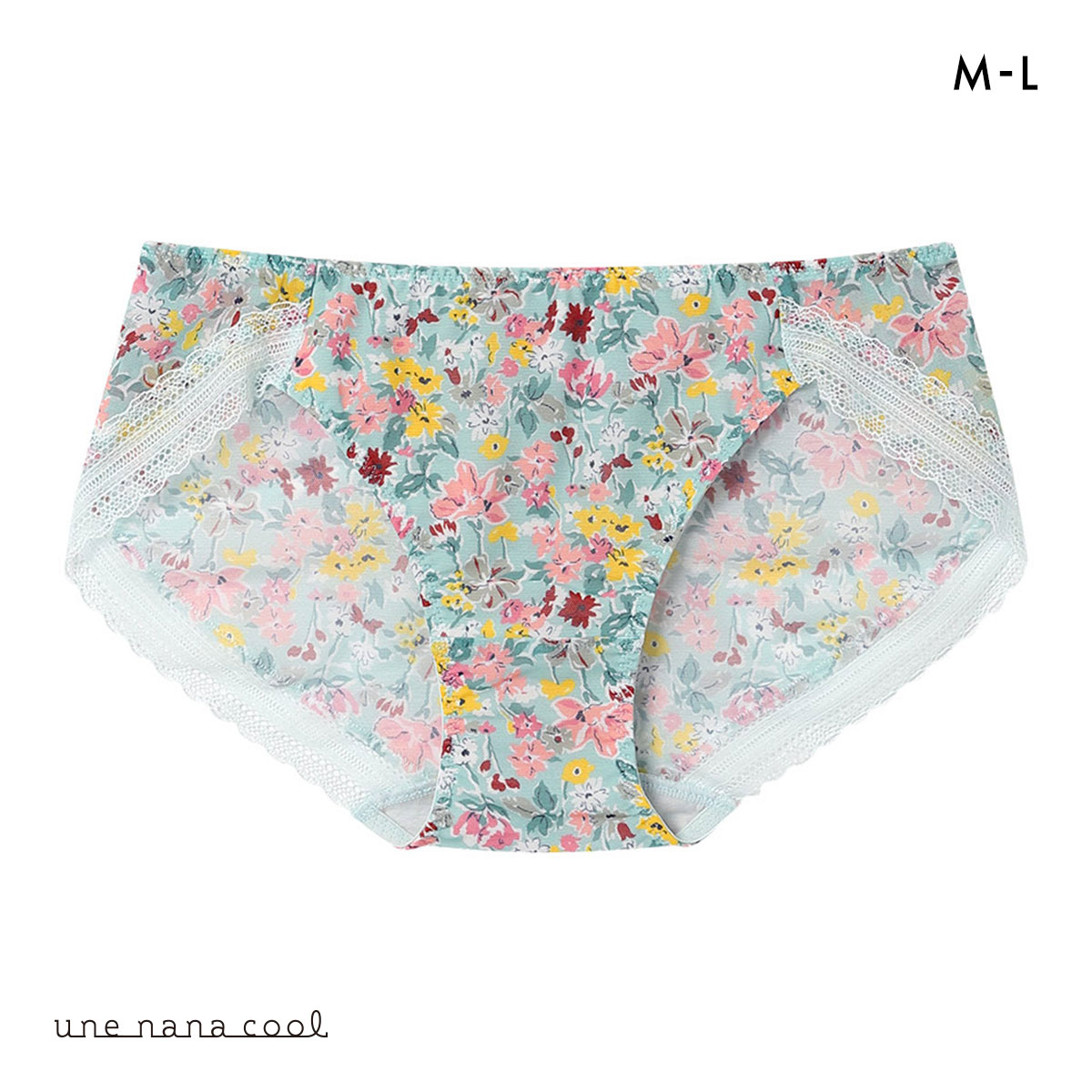 ウンナナクール MADE WITH LIBERTY FABRIC 364 ショーツ スタンダード une nana cool(GR-グリーン-M)