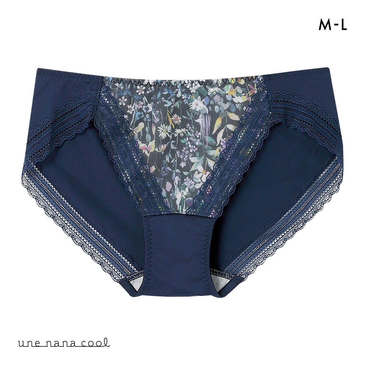 ウンナナクール MADE WITH LIBERTY FABRIC 364 ショーツ スタンダード une nana cool(BGY-ブルーグレー-M)