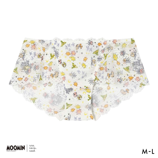 ウンナナクール MOOMIN × une nana cool 364 レース リニューアル 総レースショーツ スタンダード ムーミン ショーツ