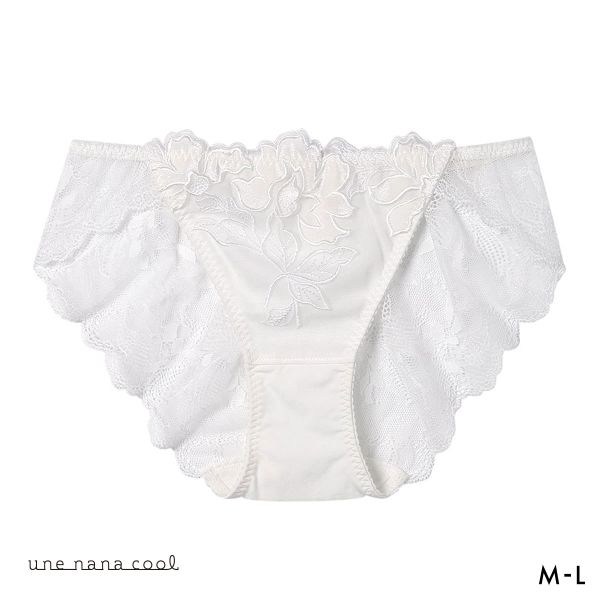ウンナナクール ベロアのレースが特別感を演出 クリスマス レースショーツ バックレース une nana cool