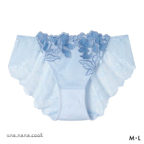 ウンナナクール ベロアのレースが特別感を演出 クリスマス レースショーツ バックレース une nana cool