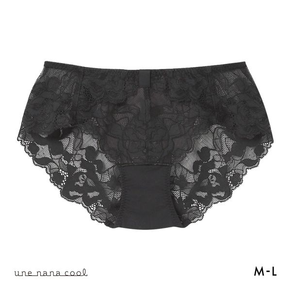ウンナナクール リボンブラレース バックレース ショーツ une nana cool