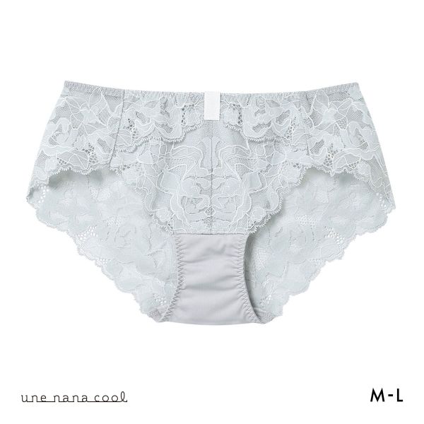 ウンナナクール リボンブラレース バックレース ショーツ une nana cool