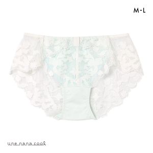ウンナナクール リボンブラレース バックレース ショーツ une nana cool