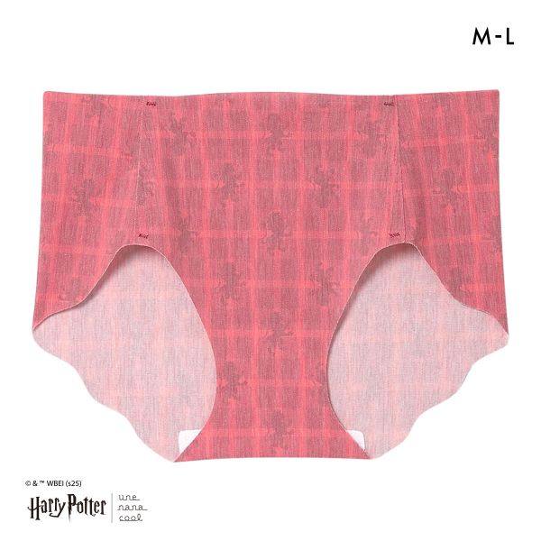 ハリー・ポッター × ウンナナクール Harry Potter 綿混 フラット仕上げ ショーツ une nana cool