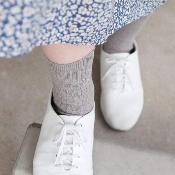 タビオ Tabio 薄手6×2リブショートソックス 靴下 定番 レディース 日本製