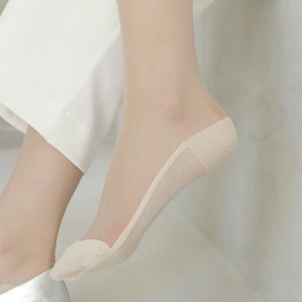 タビオ ストッキング感覚で履ける靴下 ハイソックス チュール シアー レディース 足底綿混 日本製 Tabio