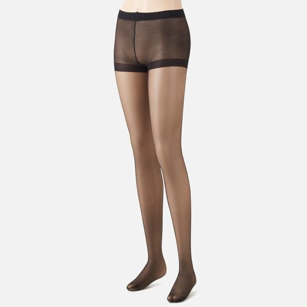 タビオ Tabio なめらか引き締めストッキング パンスト 着圧 伝線しにくい M-L L-LL レディース 日本製